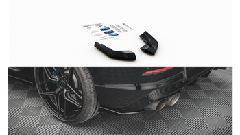 Splitter Volkswagen Golf 8 R Rear Side v.2 Gloss Black