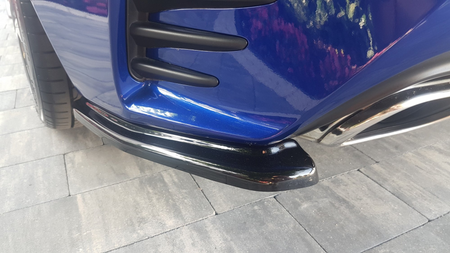 Splitter Lexus RC Tył Boczne Gloss Black