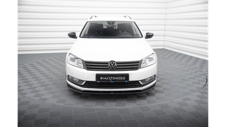 Splitter Volkswagen Passat B7 R-Line przód v.1 Gloss Black