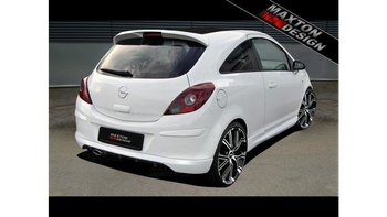 Przedłużenie Zderzaka Opel Corsa D Tył