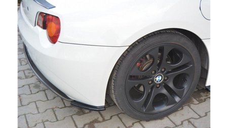 Splitter BMW Z4 E85 E86 Tył Boczne Gloss Black