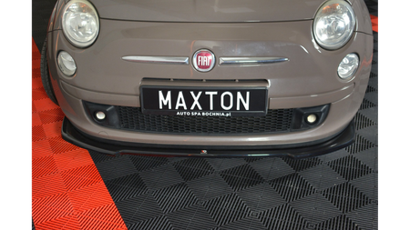 Splitter Fiat 500 przód v.2 Gloss Black