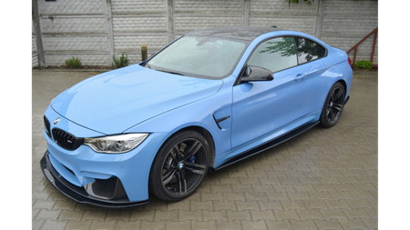 Diffuser BMW 4 F82 M-Pack Side Skirts Gloss Black