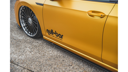 Diffuser Volkswagen Golf 8 Side Skirts v.1 Gloss Black