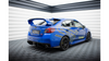 Diffuser Subaru WRX STI Rear Street Pro Red