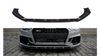 Splitter Audi RS3 8V Facelift przód v.1 Gloss Black