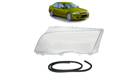 Headlight Lens BMW 3 E46 Left