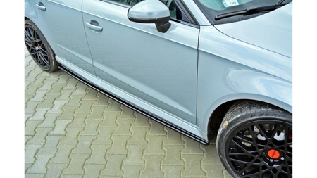 Dokładka Audi RS3 8V Sportback Progi Gloss Black