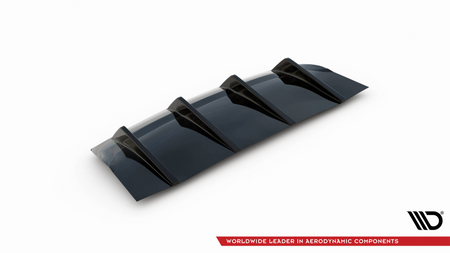 Diffuser Porsche Panamera GTS 971 Rear Valance Gloss Black