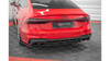 Splitter Audi S7 C8 Tył Środkowy Gloss Black
