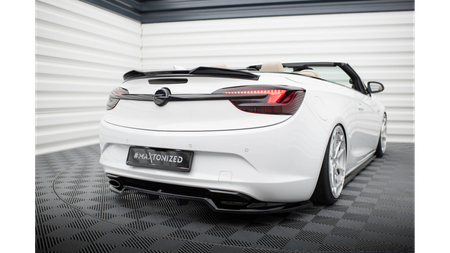 Splitter Opel Cascada Tył Środkowy z Dyfuzorem