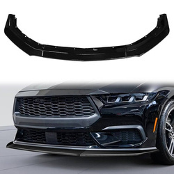 Diffuser Ford Mustang VII Front Bumper Gloss Black