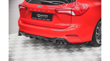 Diffuser Ford Focus IV ST-Line Rear Valance Gloss Black