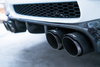 Double Exhaust Tip 101mm Input 76mm SLIDE