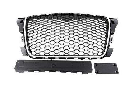 Grill Audi A3 8P Facelift RS-Style Chrome-Black