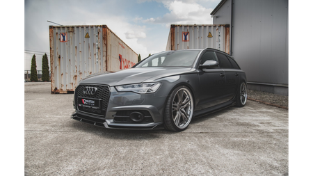 Splitter Audi A6 C7 Facelift S-Line przód
