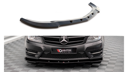 Splitter Mercedes-Benz C C204 W204 Facelift S204 Facelift przód v.2 Gloss Black