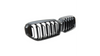 Grill BMW 5 G30 F90 G31 Facelift podwójne żeberka Gloss Black