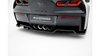 Splitter Chevrolet Corvette Z06 C7 Tył Środkowy z Dyfuzorem