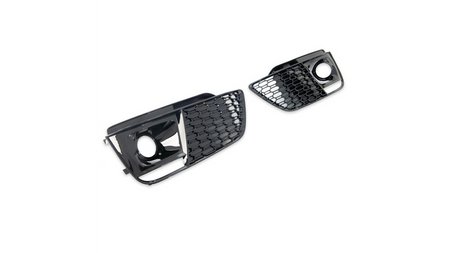 Fog Light Covers Audi Q5 FY Gloss Black