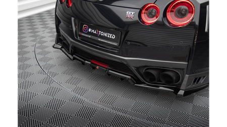 Splitter Nissan GTR R35 Facelift Rear Central with Diffuser