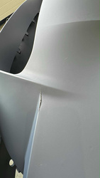 Przedni zderzak PDC + SRA  BMW 3 E90 E91 M-Tech Facelift Style USZKODZONY