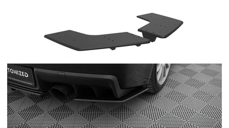 Splitter Mitsubishi Lancer EVO X Tył Boczne Street Pro Black-Red