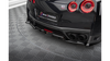 Splitter Nissan GTR R35 Facelift Rear Central with Diffuser