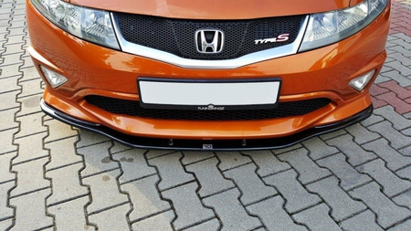 Splitter Honda Civic VIII Type-S R Front Gloss Black