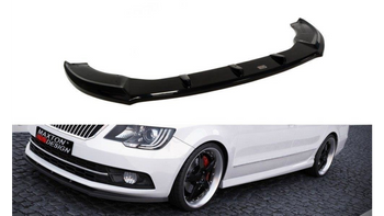 Splitter Skoda Superb II Facelift przód Gloss Black