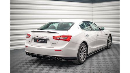 Diffuser Maserati Ghibli III Rear Street Pro Red