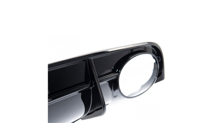 Diffuser Audi A6 C7 Facelift Rear with Pipes