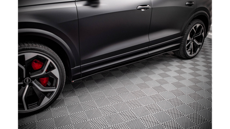 Diffuser Audi RSQ8 4M Side Skirts Gloss Black
