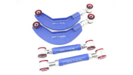 Adjustable Rear Control Arms Ford Focus Mazda 3 Volvo C30 Blue