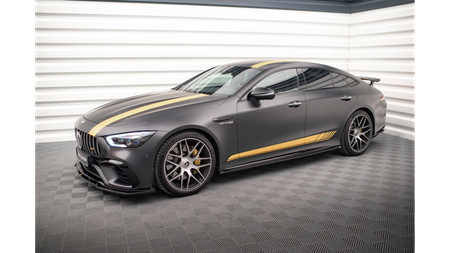 Side Skirts Diffusers Mercedes-AMG GT 63S 4-Door Coupe Gloss Black