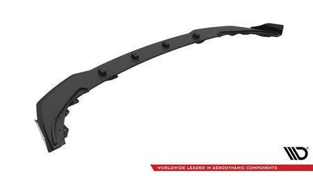 Splitter BMW 1 F40 M-Pack Przód Pro + flaps Black-Red