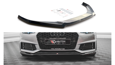 Splitter Audi A4 B9 S-Line Front v.4 Gloss Black