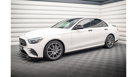 Dokładka Mercedes-Benz E W213 Facelift Progi Gloss Black