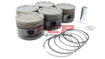 Forged pistons Audi 200 S2 RS2 S4 S6 2.2T 20V 83mm CR 8.5 FCP