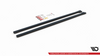 Diffuser Fiat 500 Abarth I Facelift Side Skirts Gloss Black