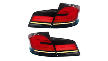 Lampy BMW 5 G30 F90 Tył Dynamic LED Red