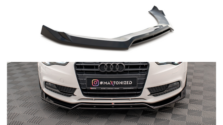 Splitter Audi A5 8T Facelift Front v.2 Gloss Black