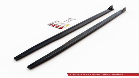 Diffuser Toyota Corolla XII Touring Sports Side Skirts Gloss Black