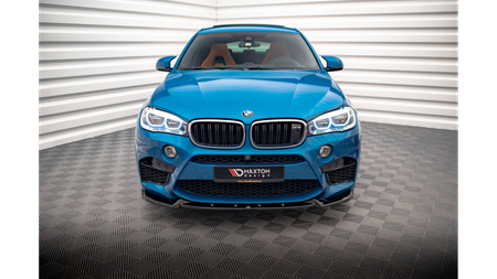 Splitter BMW X5 F85 X6 F86 M-Pack przód v.1 Gloss Black