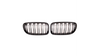 Grill BMW 3 E90 E91 Facelift Dual Line Matt Black
