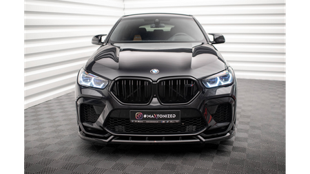 Splitter BMW X6 F86 M-Pack Front v.2 Gloss Black