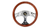 Kierownica 380mm Drewno 