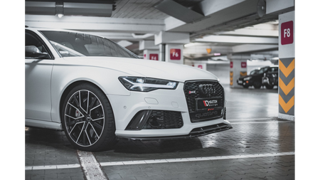 Splitter Audi RS6 C7 Front v.4 Gloss Black