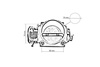 Przepustnica TurboWorks Nissan SR20DET 70mm
