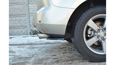 Splitter Mazda CX-7 Rear Side Gloss Black